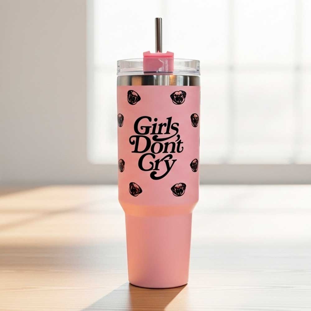 Girls Don’t Cry TUMBLER Garrafa Térmica Girls Don't Cry – Lorena Queiroz