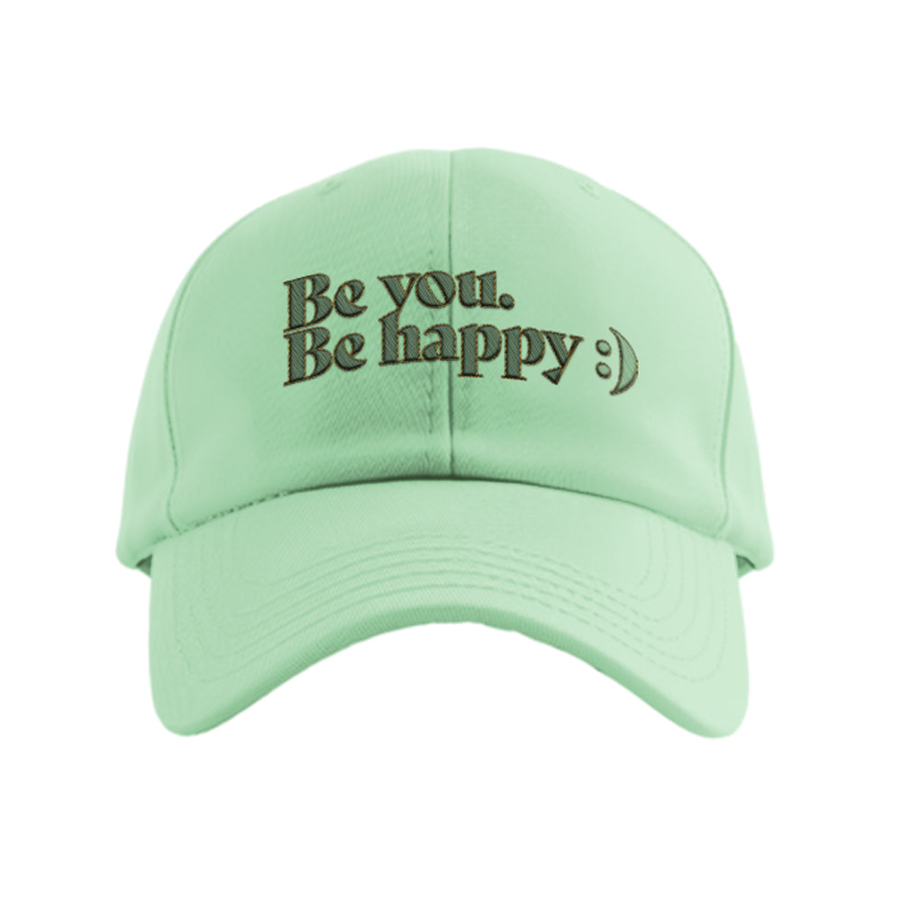 Boné Verde Be You Be Happy :)
